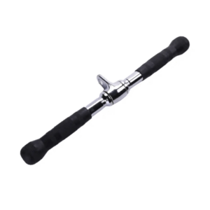 Barra de Tracción para Polea – Ejercicios de Tríceps y Bíceps | Acero Inoxidable | Alpha Gym Store