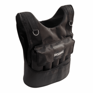 Chaleco lastrado de 10kg peso regulable Chaleco de entrenamiento Insane Workout