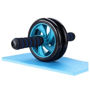RUEDA ABDOMINAL BASIC DOBLE LLANTA – AZUL