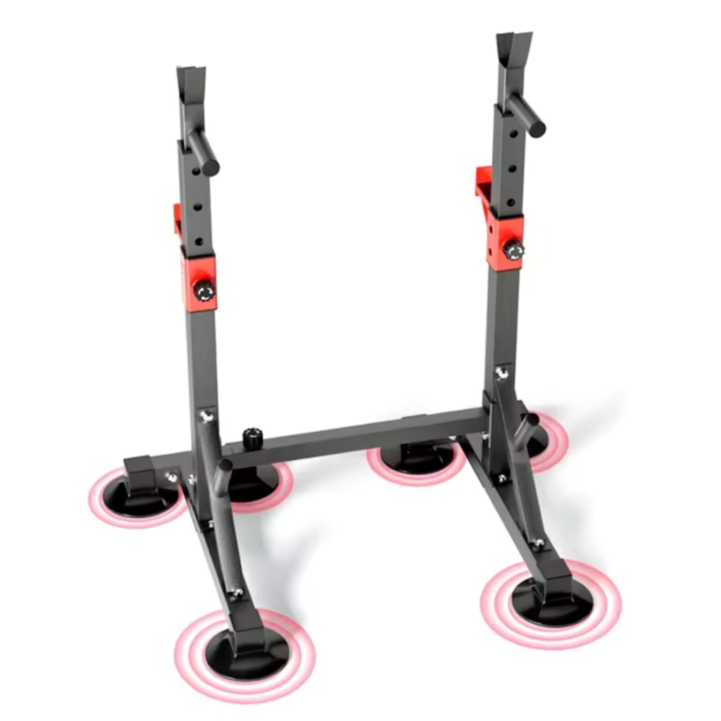 RACK DE SENTADILLAS SOPORTE PARA SQUATS PRO MULTIFUNCIONAL - ALPHA GYM ...