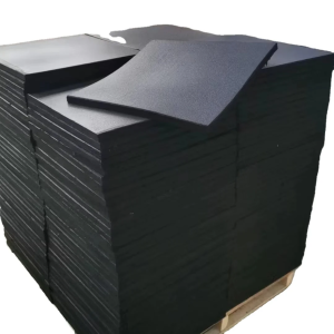 Las baldosas de goma para gimnasio piso de caucho alto transito