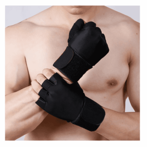Guantes de gym con muñequera y agarre pro. Seguridad, confort y estilo para tu entrenamiento diario
