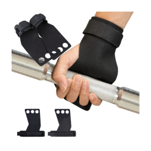 Calleras Pro de 3 agujeros antideslizantes para crossfit y calistenia. Protección, agarre y durabilidad en cada entrenamiento