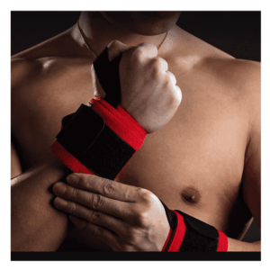 muñequera de refuerzo para entrenamiento en gimnasio, soporte de muñequeras powerlifting gimnasio calistenia straps de entrenamiento