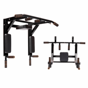 Barra de dominadas de pared de acero de alta resistencia para entrenamiento de fuerza