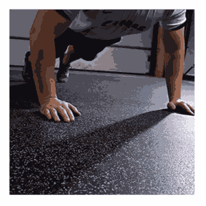 Piso de caucho para gimnasio Rollo de caucho de 6 mm antideslizante de alto transito y ecológica para gimnasio en casa o profesional
