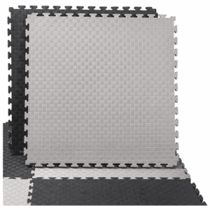 Pisos Tatami EVA PRO Pack 9 Piezas 9m² 2.5cm Plomo-Negro