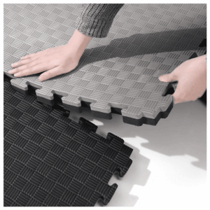 Pisos Tatami EVA PRO Pack 9 Piezas 9m² 2.5cm Plomo-Negro