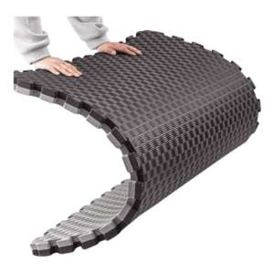 Piso Tatami EVA PRO 1m² 2.5cm Plomo-Negro