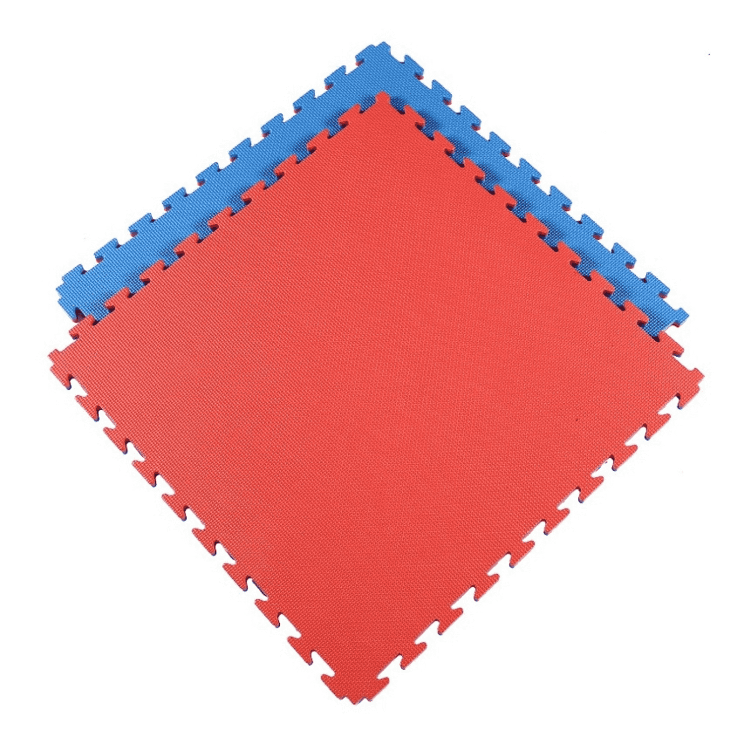 Piso Tatami EVA PRO 1m² 2.5cm Azul-Rojo