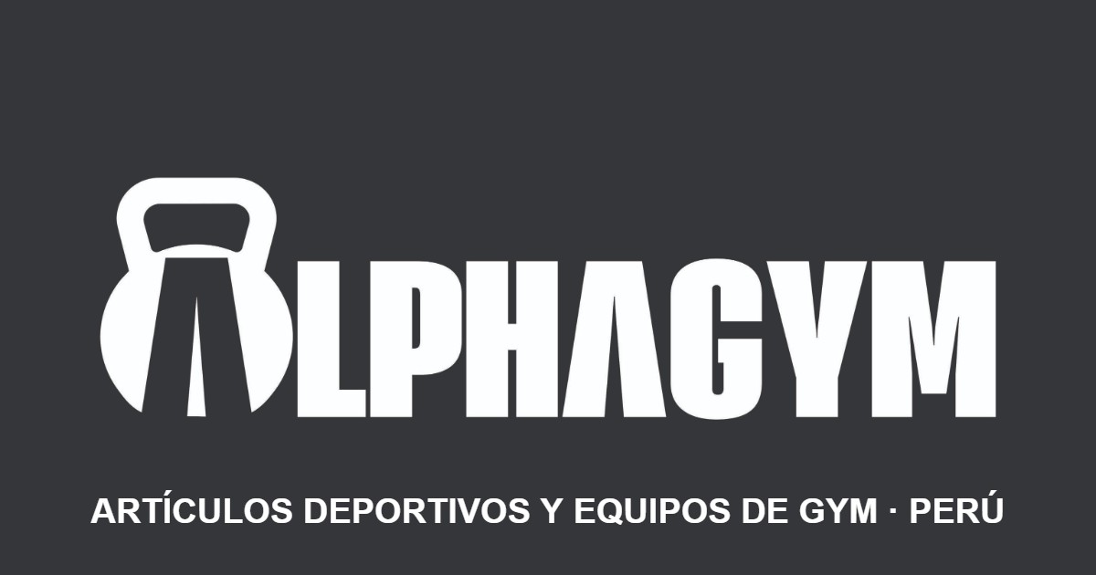 Logo Alpha Gym Store - articulos deportivos y equipos de gym en Peru