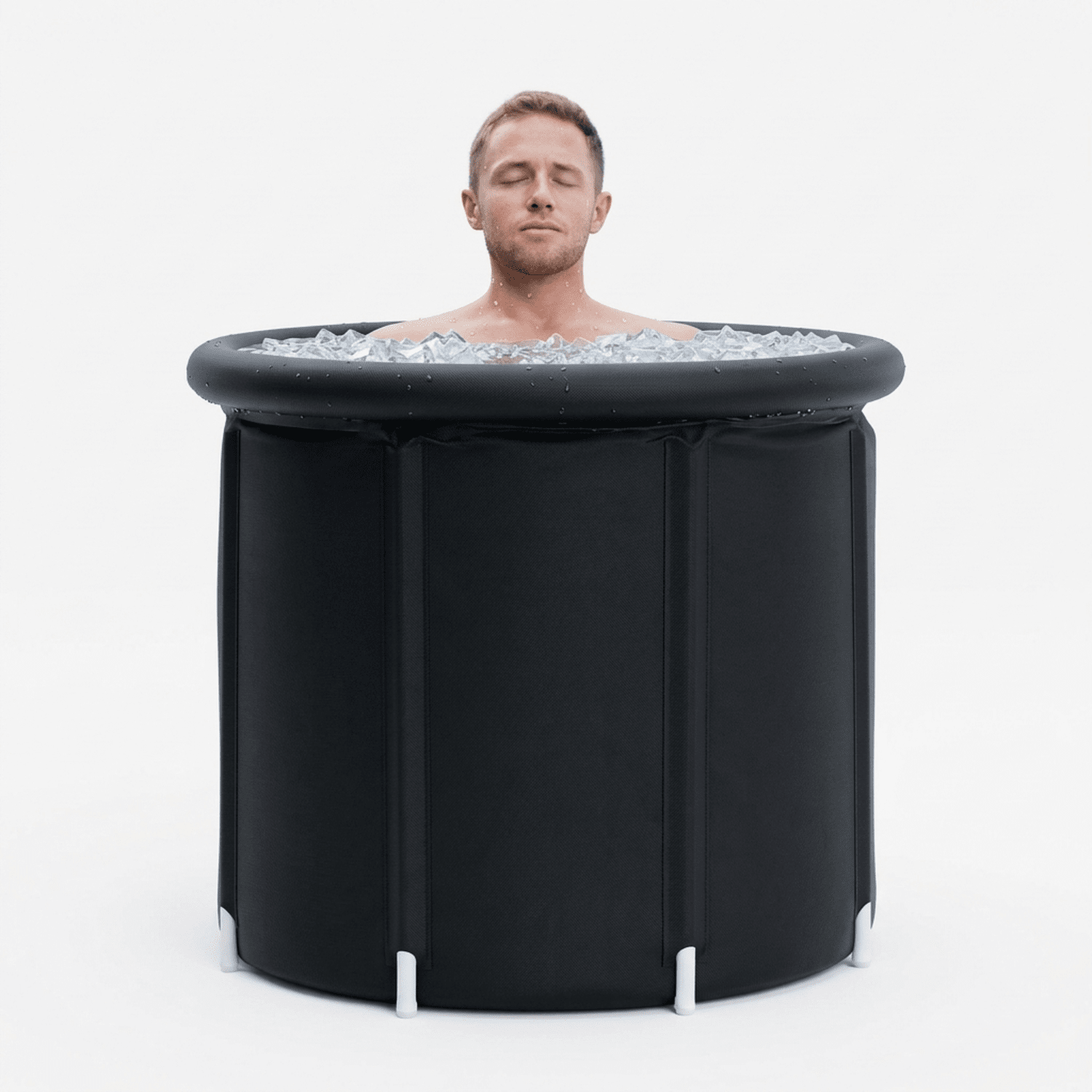 BAÑERA PORTÁTIL PLEGABLE PARA TERAPIA DE HIELO TINA DE CRIOTERAPIA Y RECUPERACIÓN MUSCULAR DEPORTIVA