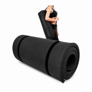 MAT DE YOGA PROFESIONAL 15 MM ANTIDESLIZANTE CON CORREA MÁXIMA COMODIDAD PARA YOGA Y PILATES