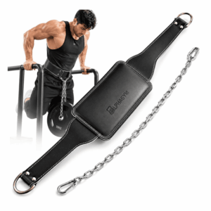 CINTURÓN LASTRADO PARA CALISTENIA Y DOMINADAS CON CADENA DE ACERO